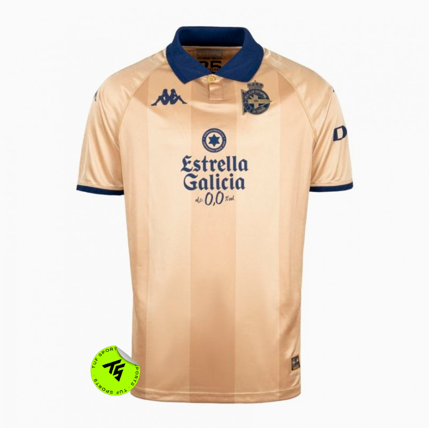 Camisa do La Coruna 2025/26 - Home (PRONTA ENTREGA)