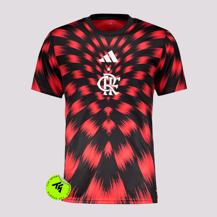 Camisa do Flamengo 2024/25 - Pré Jogo (PRONTA ENTREGA)