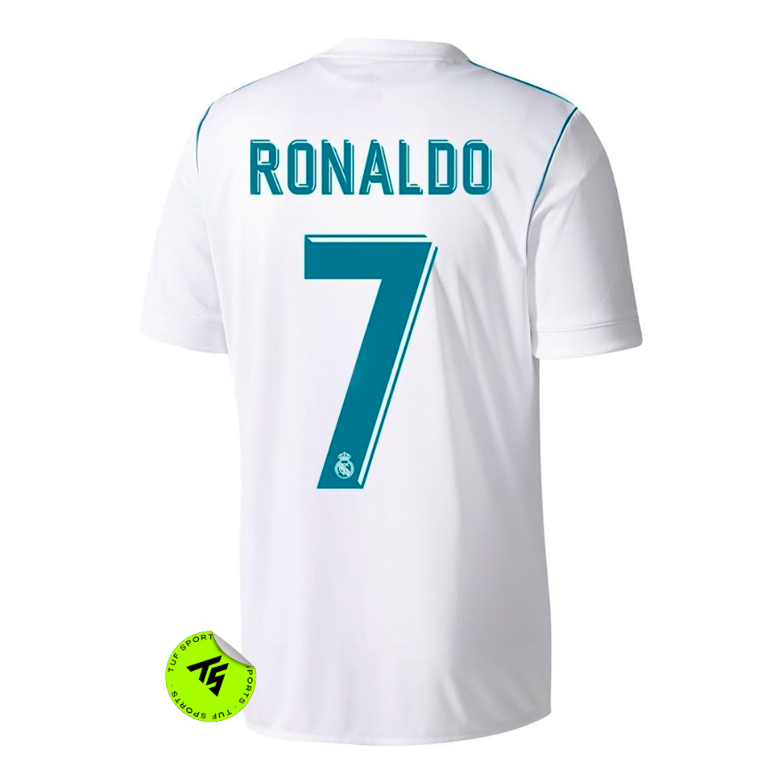 Camisa do Real Madrid Retrô 17/18 - RONALDO #7 (PRONTA ENTREGA)