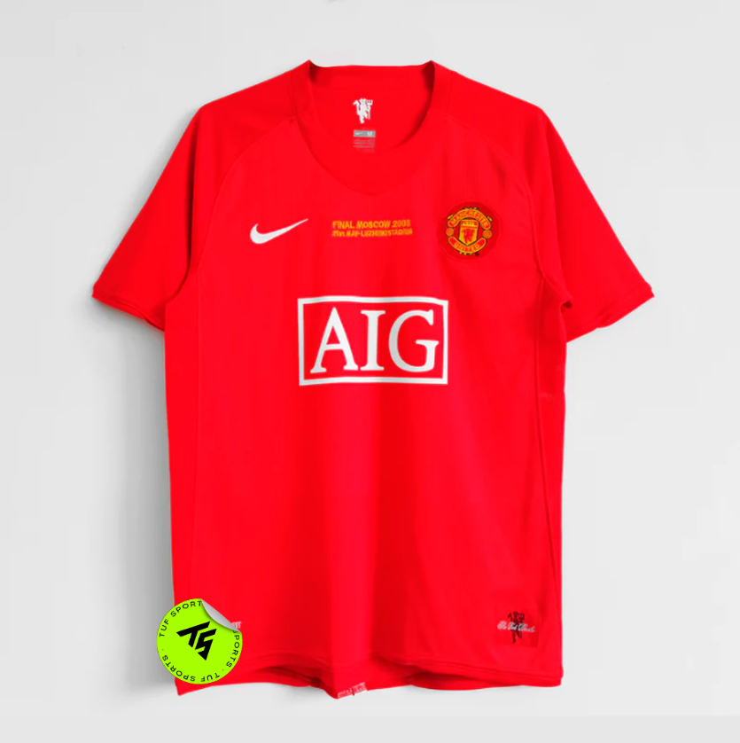 Camisa do Manchester United 07/08 - RONALDO #7 (PRONTA ENTREGA)