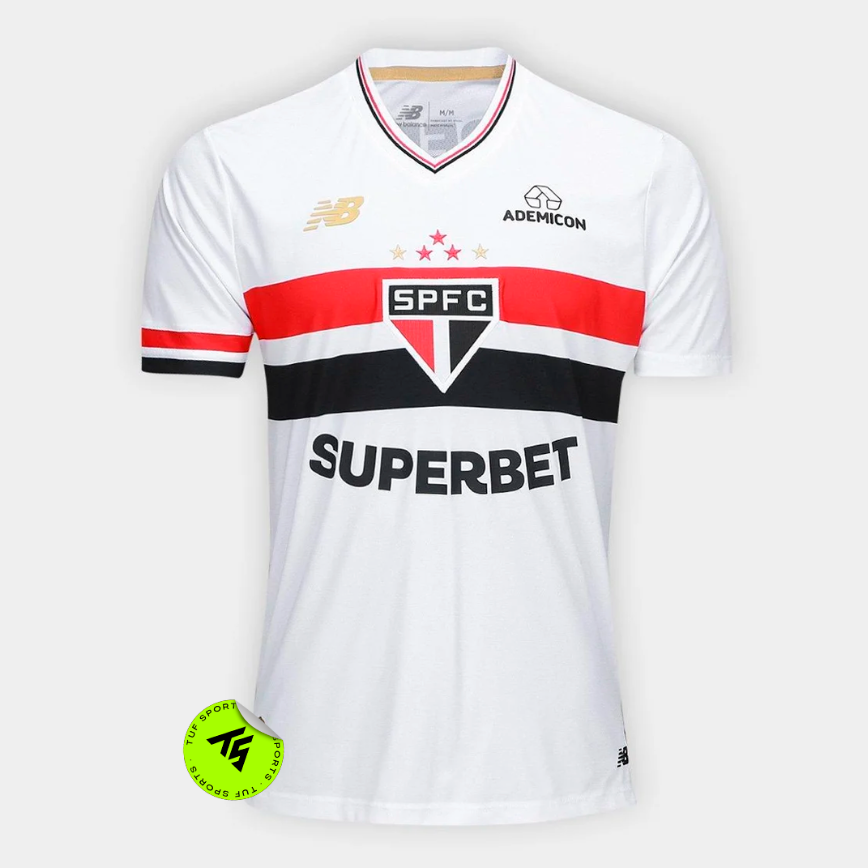 Camisa do São Paulo 2025/26 - Home (PRONTA ENTREGA)