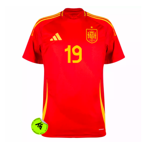 Camisa do Espanha 2024/25 - LAMINE YAMAL #19 (PRONTA ENTREGA)