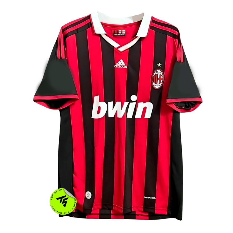 Camisa do Milan 2009/10 - RONALDINHO #80 (PRONTA ENTREGA)