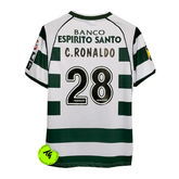 Camisa do Sporting 01/03 - C.RONALDO #28 (PRONTA ENTREGA)