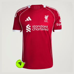 Camisa do Liverpool 2025/26 - Home (PRONTA ENTREGA)