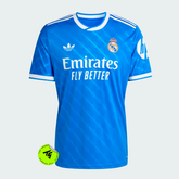 Camisa do Real Madrid 2025/26 - Third Azul (PRONTA ENTREGA)