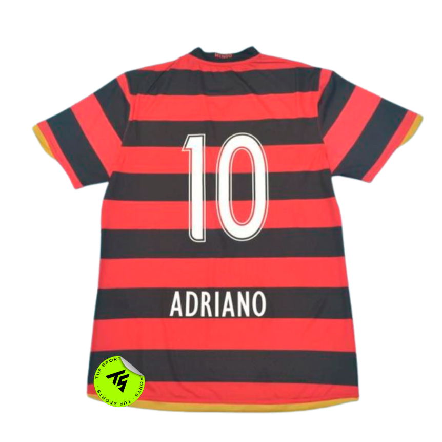 Camisa do Flamengo 2009/10 - ADRIANO #10 (PRONTA ENTREGA)
